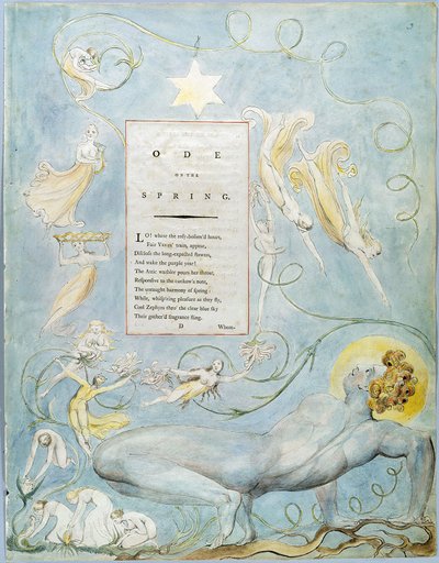 Le poesie di Gray da William Blake